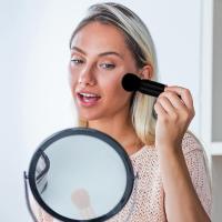 Juego de Brochas de Maquillaje Retráctil, Mini Cepillo Cosmético Facial Portátil, 4 en 1 - details 0