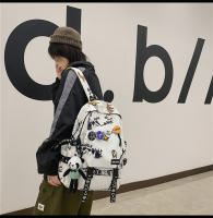 Mochila escolar para niños y jóvenes estudiantes universitarios de alto rendimiento con gran capacidad hecho de nylon tipo mochila camuflaje para viajes - details 6