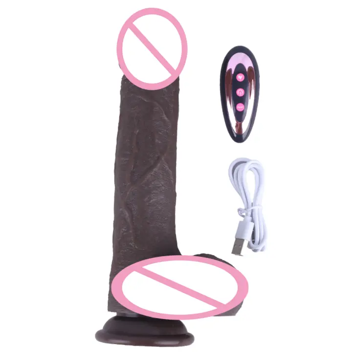 Juguete Intimo de Sensualidad Realista Calor Remoto Extracción Telescópica - 1