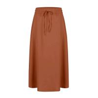 Falda elástica plisada estampada de cintura alta a rodilla para mujer, moda, fiesta, verano, 2024 - details 34