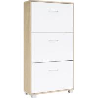 Mueble para 18 Pares Organizador Zapatos 3 Puertas Compacto 115x61x24cm - details 0