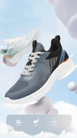 Zapatillas deportivas transpirables para hombre, calzado deportivo ligero para exteriores, zapatos de entrenamiento con absorción de golpes, a la moda - details 2