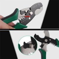 Pelacables 7 en 1 con resorte, cortador de cables, mango ergonómico, alicates de corte, corte rápido multifuncional - details 2
