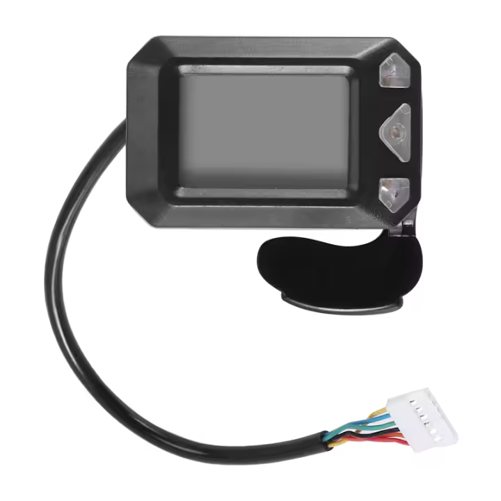 Pantalla de Instrumentos Ajustable para Patinete Eléctrico 24V 36V con Interruptor de Accelerador para Partes de Patinete de 5.5 Pulgadas Hecho en China - 1