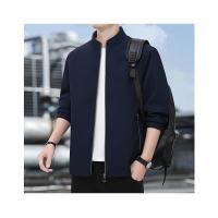 Chaquetas para hombre con cuello levantado, abrigos rompevientos, ropa Formal, Moda para primavera y otoño - details 19
