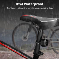 Alarma de Bicicleta Inalámbrica 110dB Resistente al Agua para Exteriores Control Remoto Alarma de Vibración para Motocicleta Protección de Seguridad - details 6