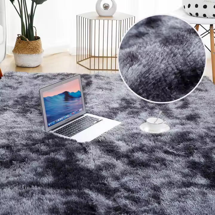 Alfombra Súper Suave enroscada Para Sala De Estar, almohada Para Habitación Infantil, 1 unidad - 1