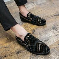 Varios estilos de zapatos formales de negocios de talla grande de cuero informal, zapatos de boda antideslizantes puntiagudos para hombres - details 6