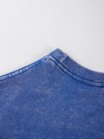 Camisetas lavadas con estampado abierto de sandía para mujer, Camiseta de algodón Y2K, Top holgado de Hip Hop, ropa suave y transpirable - details 53