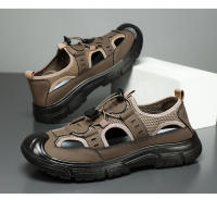 Creek zapatos de verano transpirables, zapatos casuales de malla con agujeros, zapatos para exteriores, senderismo, zapatos de un pedal, zapatos para vadear, sandalias para hombres - details 8