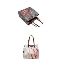 Bolso Cruzado de Mano Grande Leten Estampa de Letra Clásica Bolso de Viaje de Alta Gama con Forro de Cuero Mochila de Lujo para Mujeres - details 3