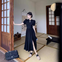 Nuevo vestido cheongsam chino mejorado con cuello levantado para mujer con sensación de lujo en verano, corto estilo Hepburn - details 4