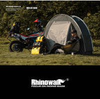 Rhinowalk-bolsa para sillín de motocicleta, 20L/45L/65L, impermeable, para asiento trasero de Motor, paquete trasero, equipaje de viaje de secado rápido - details 21