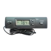 Termómetro LCD para coche, controlador de Sensor de temperatura C/F, termostato interior y exterior con DS-1 de sonda - details 1