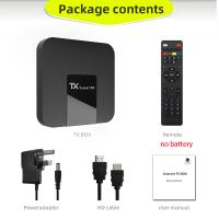 Dispositivo de TV inteligente TX Super, decodificador con Android 10, 8K, 2GB, 16GB, Wifi, RK3228, reproductor multimedia Global - details 1