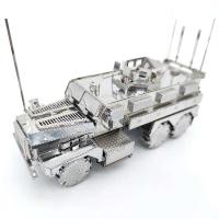 MMZ modelo 3D Metal U.S. COUGAR 6X6 MRAP VFHICLE DIY ensamblar kits de modelos corte láser puzle rompecabezas de juguete para regalos de adultos - details 5