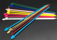 Agujas de Punto Multicolor para Manualidades DIY 20Pcs Herramientas de Tejido de Suéter Accesorios de Artesanía Hecho de Metal y Plástico - details 2