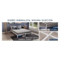 200x200 con Somier Blanco - Altura de 35 cm - Somier 200x200 con Patas - details 3