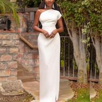 Elegante Vestido de Cóctel para Mujer 2025 Alta Altura con Ranura Delantera y Corte Sirena - details 12