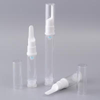 Botella con bomba de vacío sin aire transparente, crema cosmética para ojos, dispensador de tamaño de viaje, contenedores rellenables, herramientas de maquillaje portátiles, 5/10/15ml - details 4