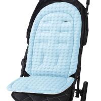 Cojín transpirable para cochecito de bebé, cojín suave de Color sólido para cochecito de bebé, accesorios para cochecito, asiento de coche, alfombrilla para cochecito, cuidado del bebé - details 3
