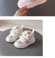 Nuevos medianos y pequeños niños y niñas zapatos deportivos con suelas suaves y antideslizantes - details 10