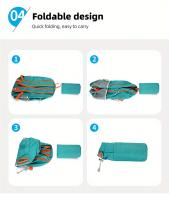 Bolso de Hombro para Deportes al Aire Libre Ultraligero con Gran Capacidad Mochila Plegable Montañismo Paquete Superior Adecuado para Senderismo, Ciclismo, Viajes, Viajes de Negocios, Correr Absorbente de Impactos y Correas Transpirables Almacenamiento - details 2