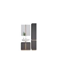 Armario con espejo para baño Elira, blanco, 80,2 x 64 cm - details 15