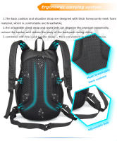 MOTOCENTRIC Hombres Mujeres Mochila para casco de motocicleta Mochila impermeable para montar en motocross Bolsa ligera para moto Reflexión de gran capacidad - details 8