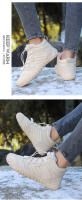 Botas de nieve de lana gruesa, zapatos individuales impermeables y antideslizantes, zapatos de algodón antideslizantes para usar descalzo. - details 20