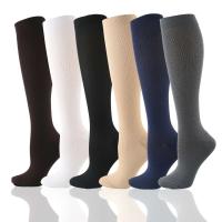 6 pares de calcetines de compresión sólidos para enfermera Color de piel negra - details 3
