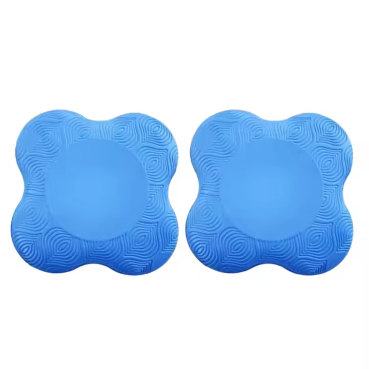 Estera de Yoga gruesa impermeable para rodilla, cojín suave de TPE para codo, cómodo y duradero, soporte de absorción de impacto, accesorios de Yoga, 2 uds. - 1