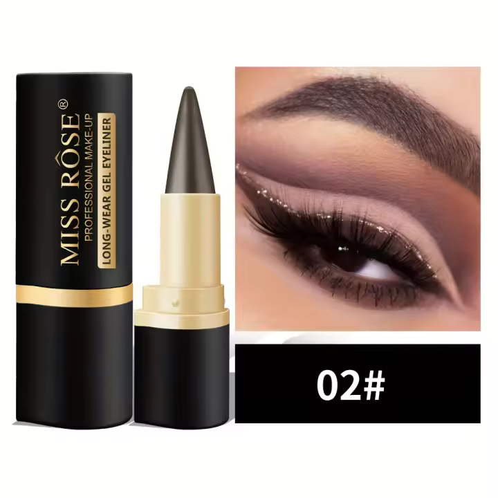 Rápido Secado Gel Eyeliner A prueba de manchas, Impermeable para mujeres - 1