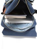 Mochila retro para ordenador portátil con puerto de carga USB, mochila de viaje impermeable para hombres y mujeres - details 26