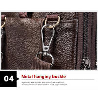 Bolso de hombro de cuero, bolso de hombre - details 24