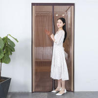 Mosquitera magnética para puerta, cortina de tamaño personalizado, pantalla de puerta, se apagan automáticamente, malla invisible - details 3