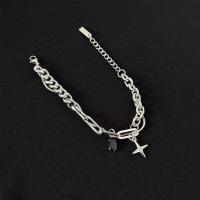 Pulsera de Titanio Estrella Cruz Joyería Única para Hombres Accesorios Urbanos Unisex - details 2