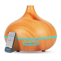 Difusor de Aceite Esencial, Humidificador Ultrasónico de 500ML, Lámpara LED - details 0