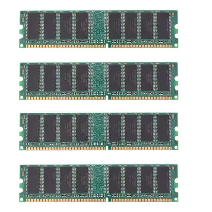 Xiade-módulo de memoria Ram para Pc de escritorio, componente Ddr 400, 1Gb, Pc-3200, Ddr1, 184Pin, Dimm, 400Mhz, X001, 4 Uds. - 1
