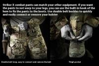 Pantalones de Combate Táctico para Exteriores Camuflaje Multi-bolsillo Resistente - details 5