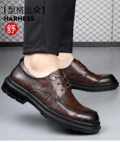 Zapatos de cuero de alta gama de cuero puro nuevo vestido de negocios de cuero transpirable casual - details 7
