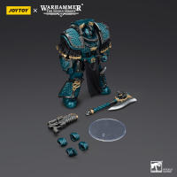 JOYTOY 1/18 Figura de acción The Horus Heresy Alpha Legion 
 Terminador Lerniano con Cargador Volkite - details 4