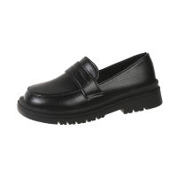 Zapatos De Cuero Para Niños Y Niñas Formales Negros Antideslizantes Vestimenta Escolar Versátiles Zapatos Planos Para Bebés Y Niños - details 13
