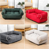Cama tumbona lavable a máquina para mascotas, súper suave, felpa, esponjosa, calentamiento - details 6