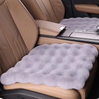 Cojín de asiento de coche suave y esponjoso, piel cálida, grueso, lujoso, invierno, adecuado para la mayoría de los modelos de coche - details 1