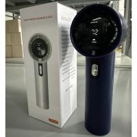 Ventilador pequeño de alta velocidad de 100 velocidades, pantalla digital de carga USB, gran turbina de gran potencia de viento, ventilador de mano - details 3