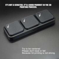 3 Keys Key Programming ro Custom Keyboard Copy Paste Big Button For  Gaming Keypad  ropad - details 3