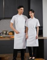 Ropa de trabajo de Chef de pastelería, chaqueta de cocinero, servicio de comida, ropa de cocina, Tops, camisa de cocina, monos de camarero de Hotel, uniforme de restaurante - details 7
