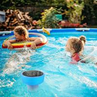 Ionizador solar para natación, purificador de agua, limpiador de 7 colores, entrega de productos químicos ajustable, antifregadero para piscina, hidroterapia, - details 2
