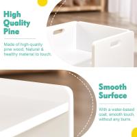 Set de Mesa y Sillas Montessori para Bebés de 1-3 Años Ajustable en Altura - details 17